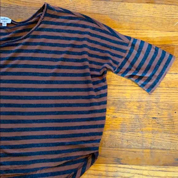 Wilfred Striped Crop Top - Picture 2 of 5
